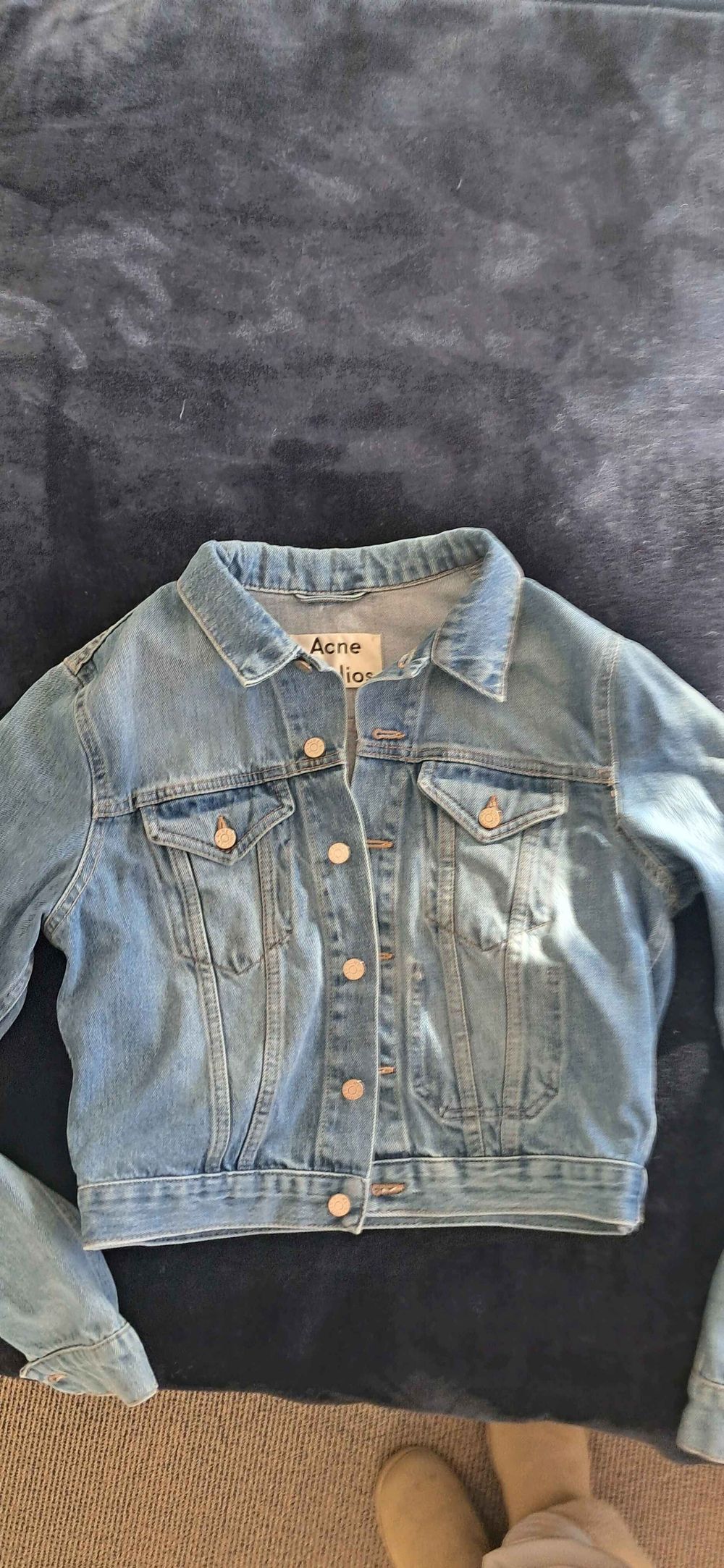 Acne Studios Blue Denim Jacket