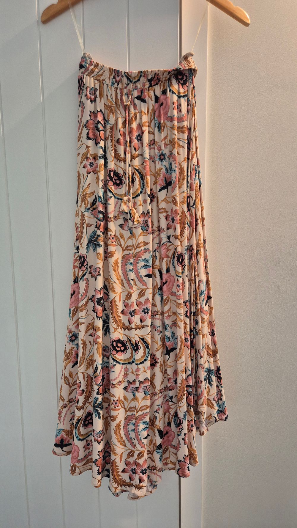 Circular bohemian style skirt