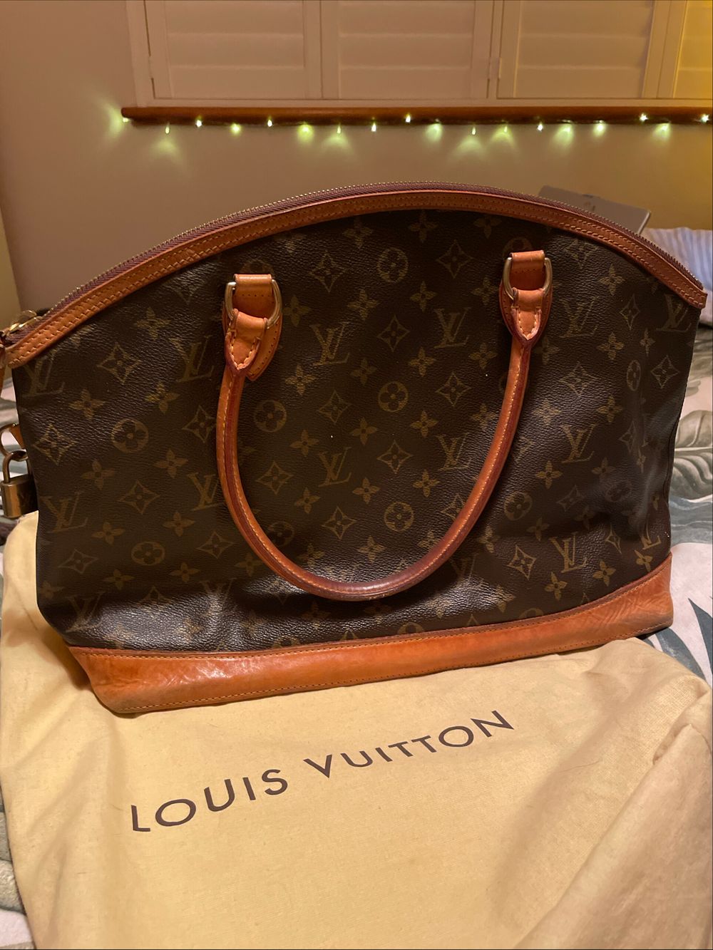 Louis Vuitton Large Lockit Handbag