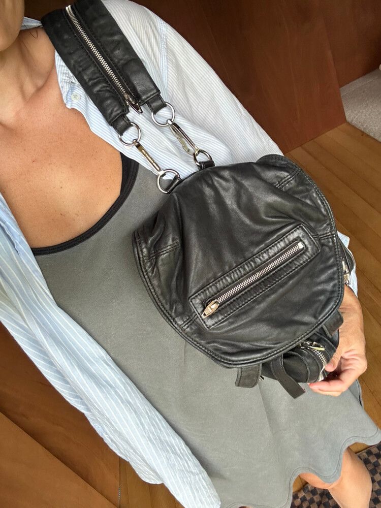 alexander wang mini marti backpack with covered zips – La Garçonne Width 5.9 Alexander Wang 'Mini Marti' Backpack
