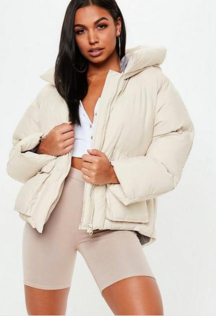 Cream Puffer Jacket