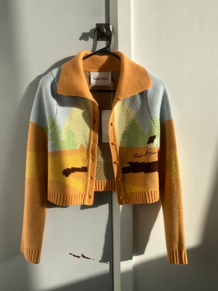 knit button up