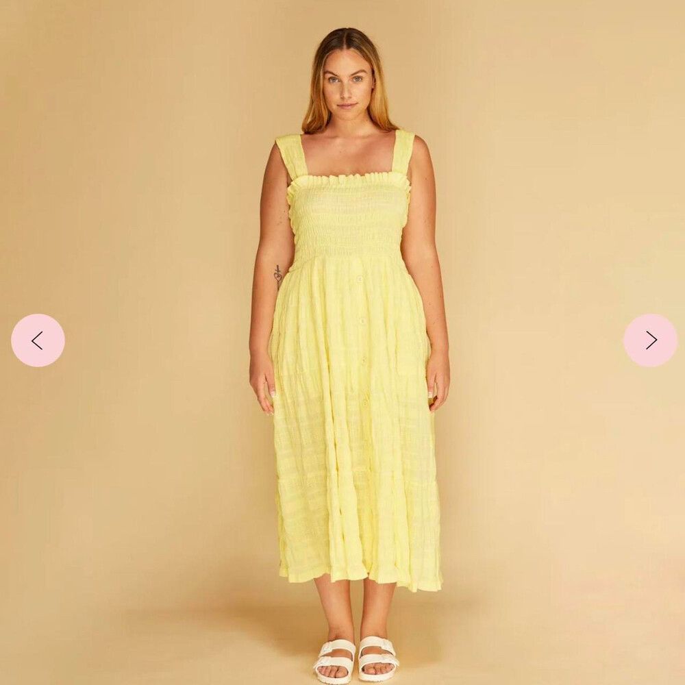 RUBY Mirella Yellow dress