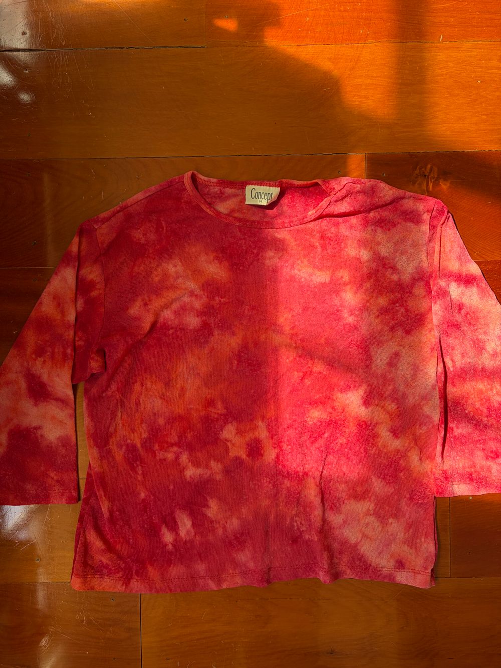 Concept Red mesh Top