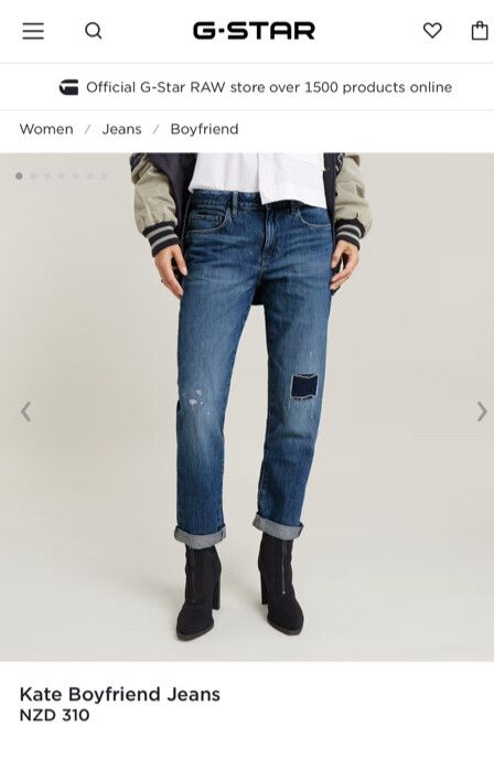G Star Kate Boyfriend Jean