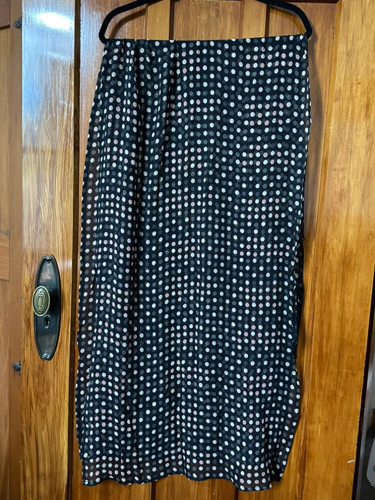 polka dot shawl/scarf