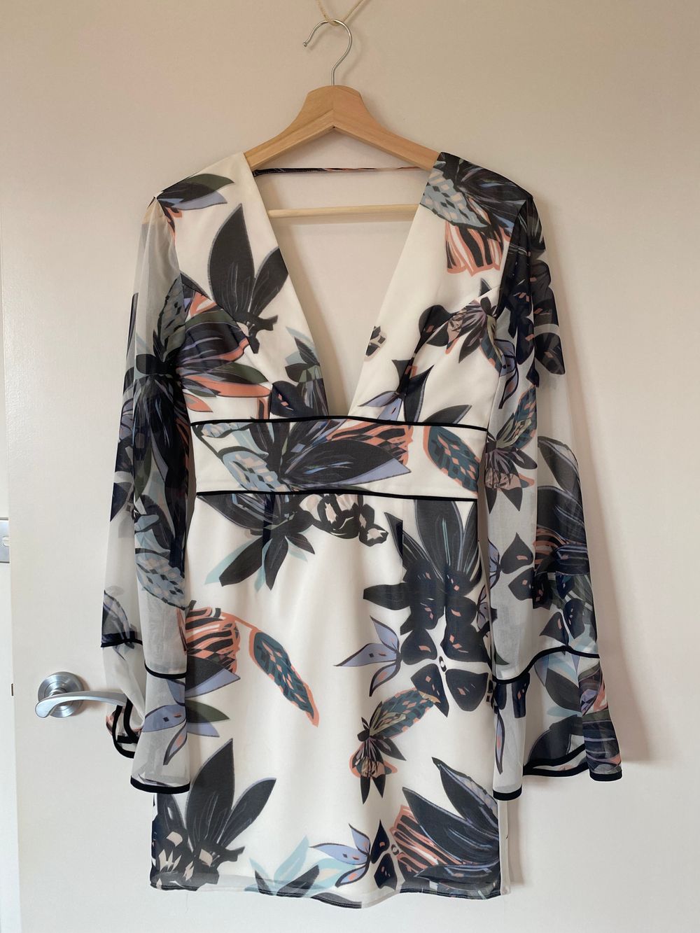 Keepsake Floral Mini Dress