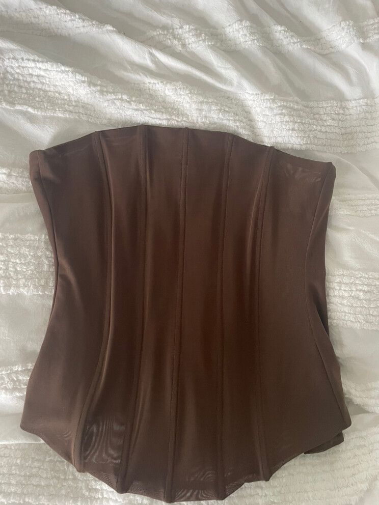 Missguided Brown Skirt Size S