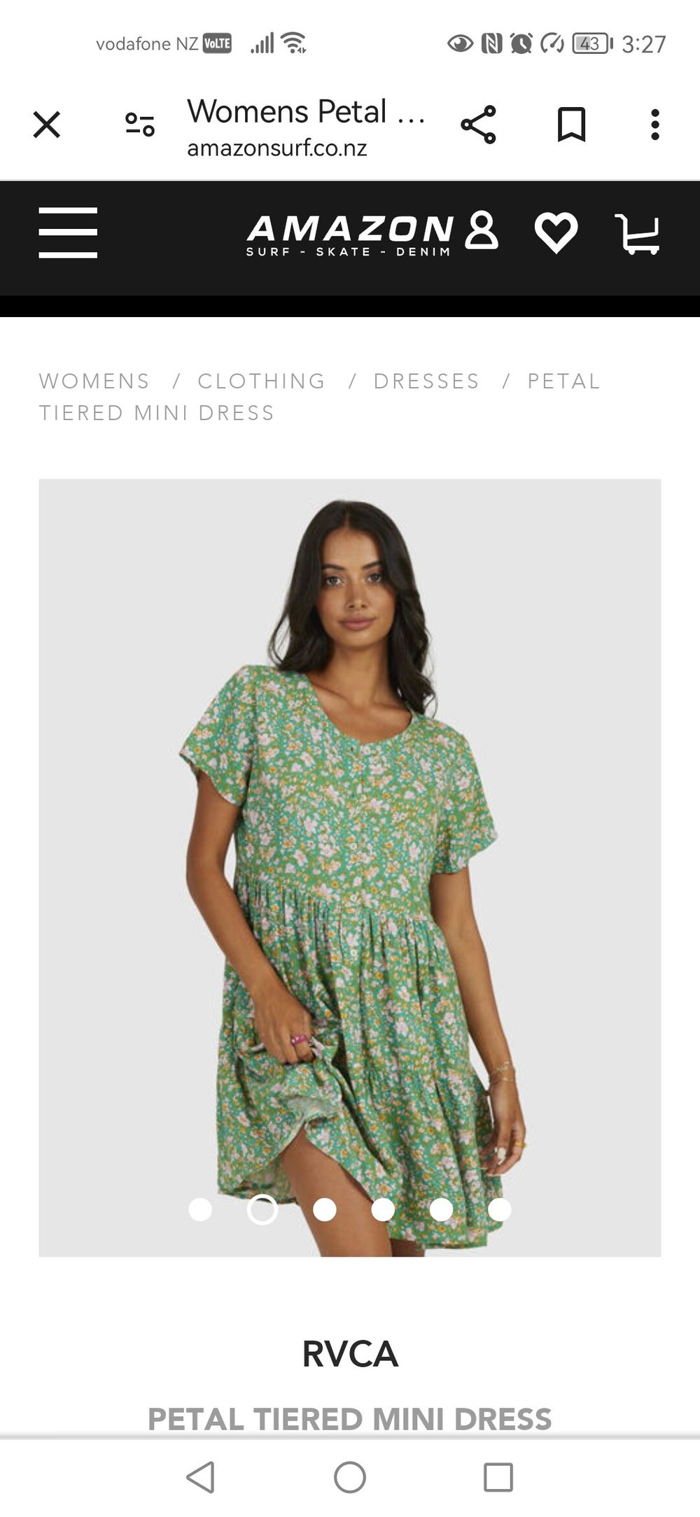 Green dress