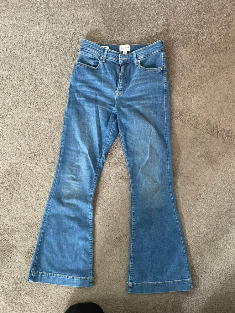 River Island Blue Flare Jeans