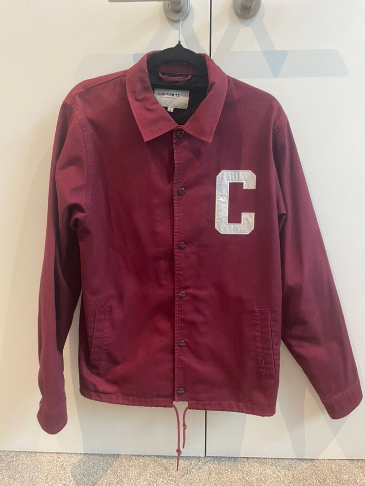 Carhartt Burgundy Jacket Size S