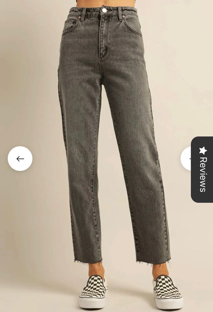 Abrand 94 High Slim Grey Jeans