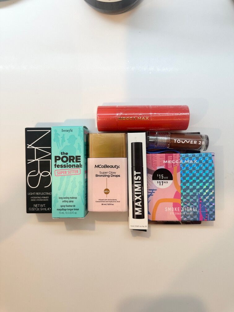 New Makeup Bundle - Nars, Benefit, Tower28, Mecca Max