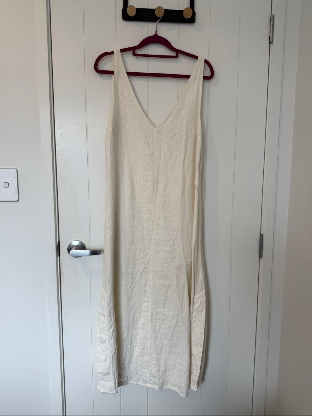 Assembly Label Cream Midi Dress
