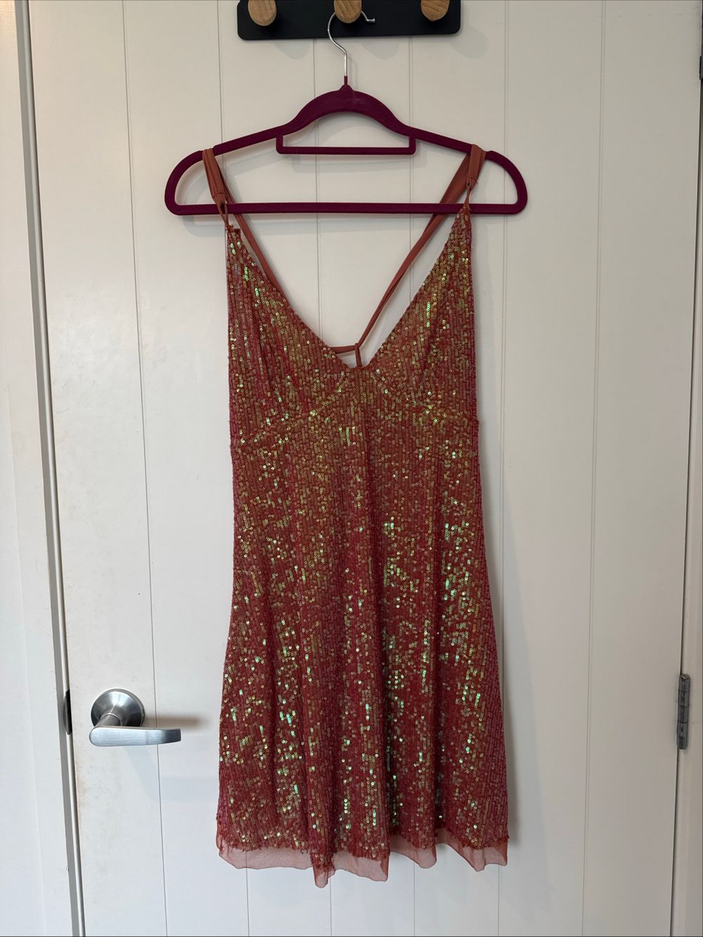 Free People Sequin Mini Dress