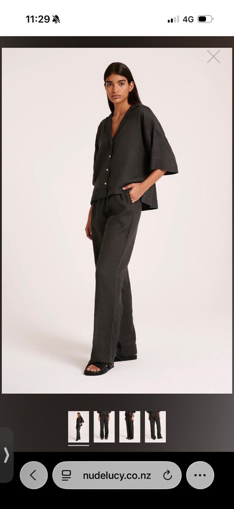 Nude Lucy Lounge Linen Pants