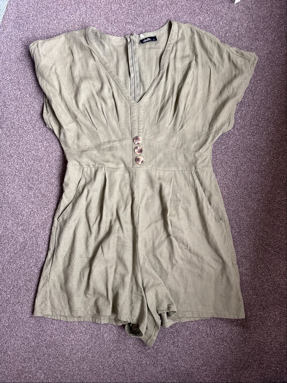 Dotti Green Playsuit