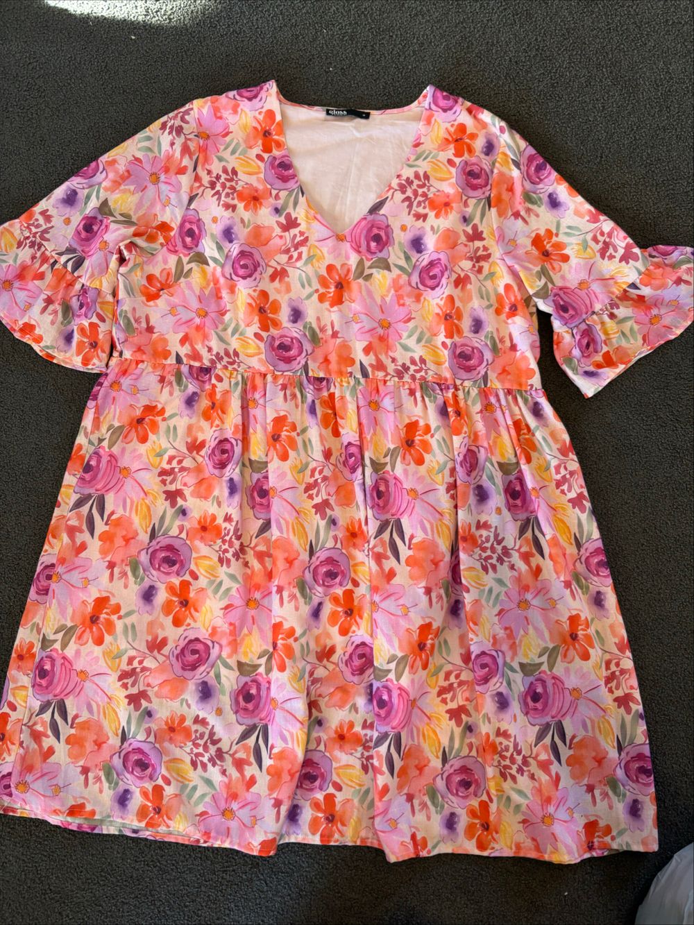 Floral Mini Dress