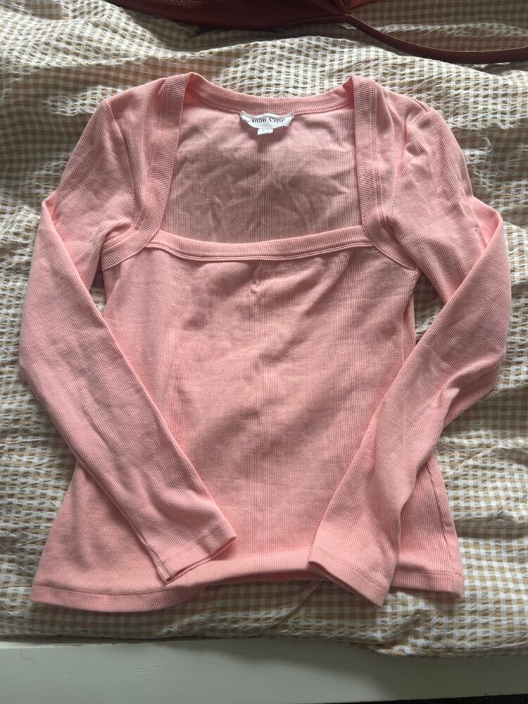 Caitlin Crisp Pink Top