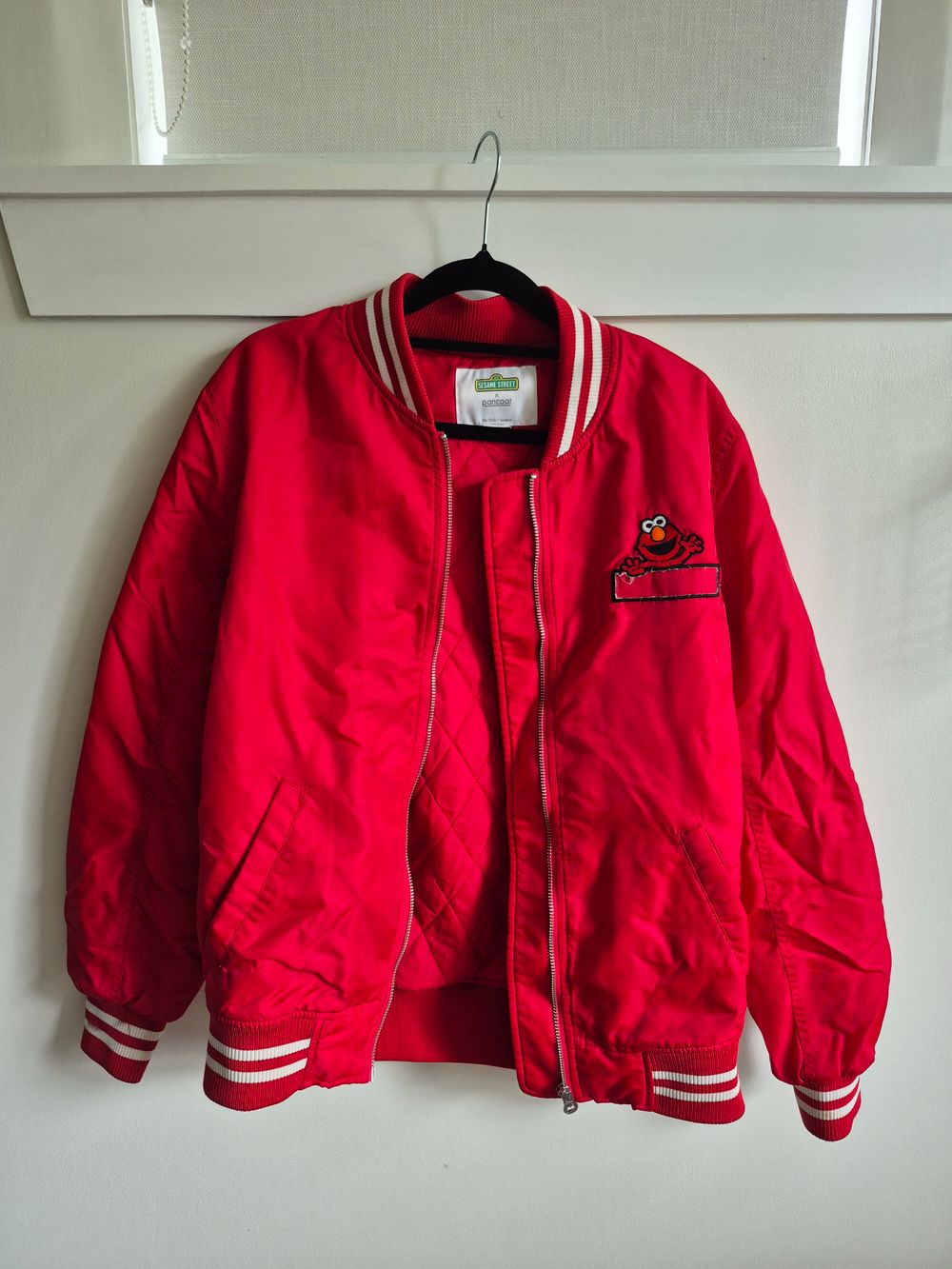 Pancoat x Sesame Street Red Bomber Jacket