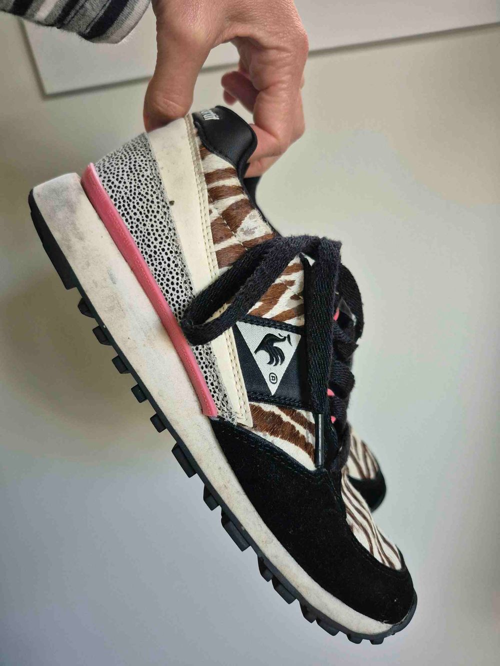 Le Coq Sportif Animal Sneakers size US5.5
