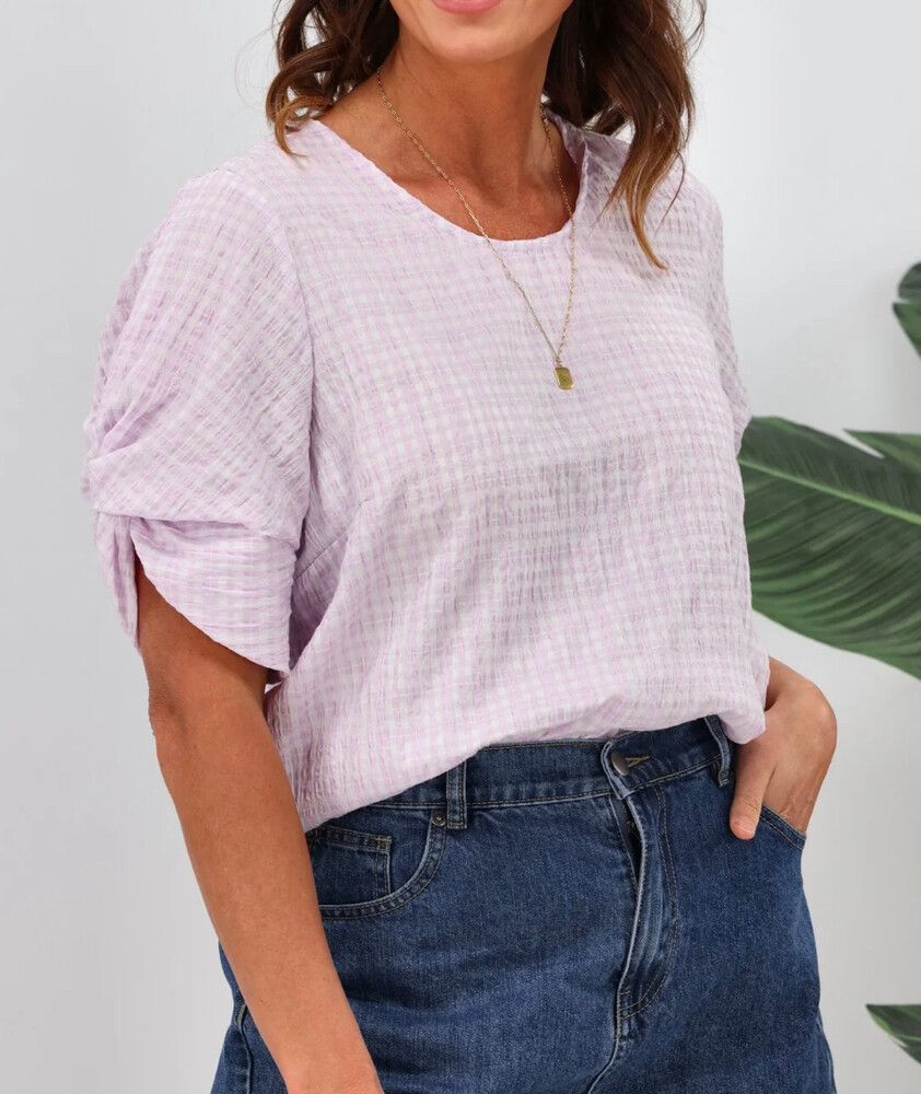 Johanna Twist Sleeve Top