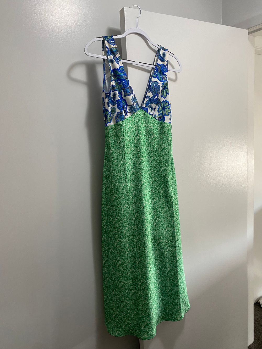 general pants green dress General pants and co emerald green dress
