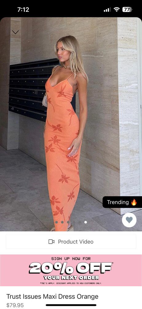 White Fox - Trust Issues Maxi Dress on Designer Wardrobe White Fox - Trust Issues Maxi Dress on Designer Wardrobe
