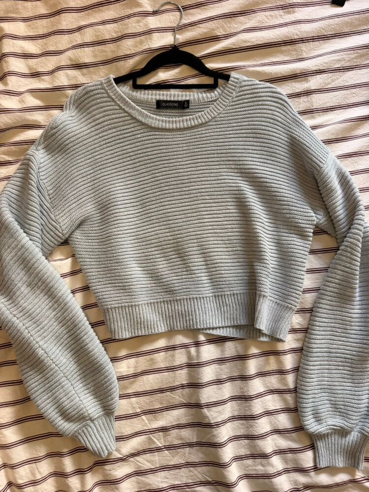 Light Blue 100% Cotton Jumper