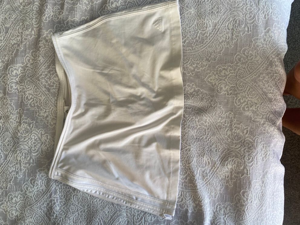 Adidas White Tennis skirt
