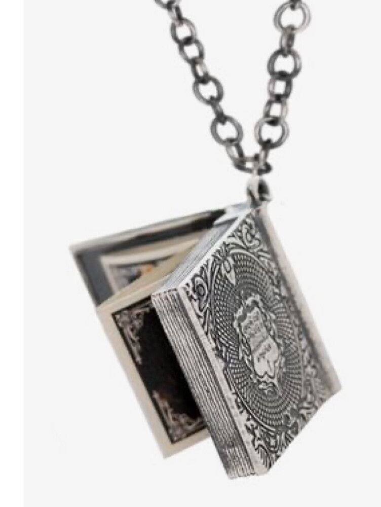 Trelise Cooper By The Book Silver Necklace