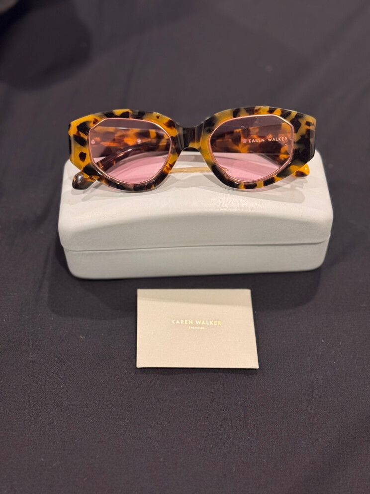 Karen Walker Tortoise Sunglasses