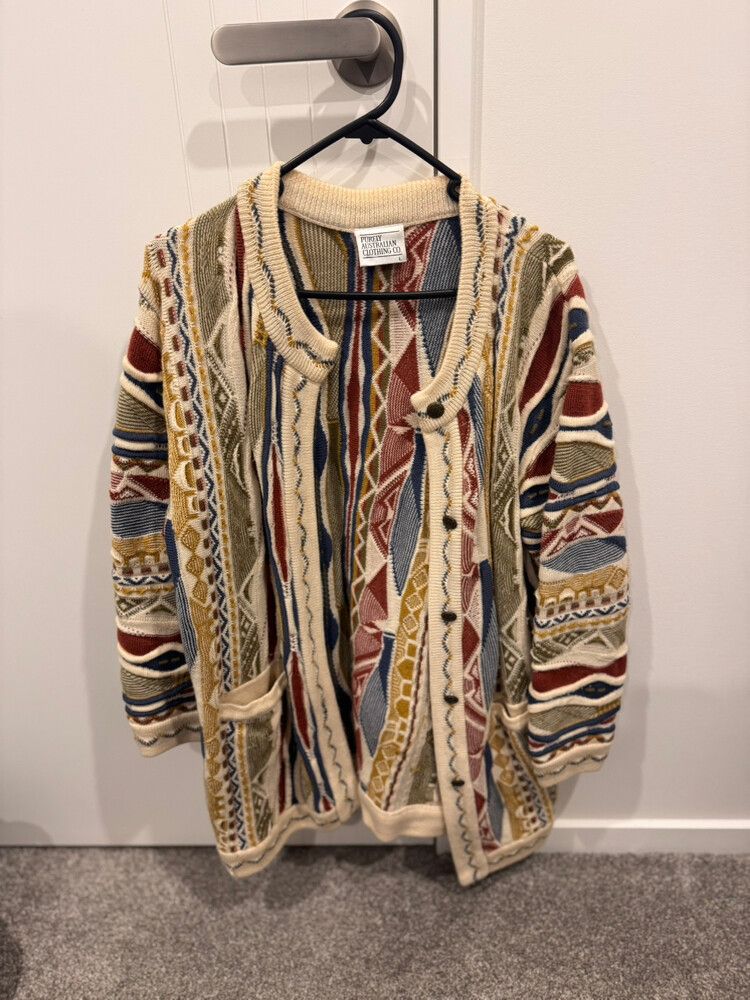 Vintage Australian Wool Cardigan