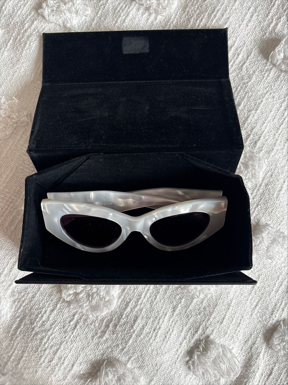 Stolen Girlfriends Club White Cat Eye Sunglasses