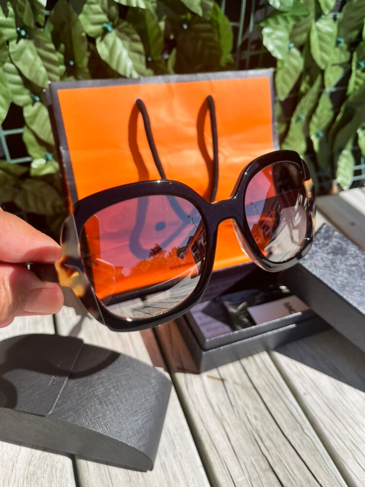 Prada Sunglasses colour is Tortoise & Pink