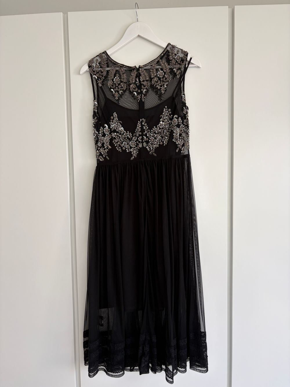 alannah hill black dress Size:UK 8 / US 9 / EUR 42 long white boho dress wedding Fashion blog | Inspirations