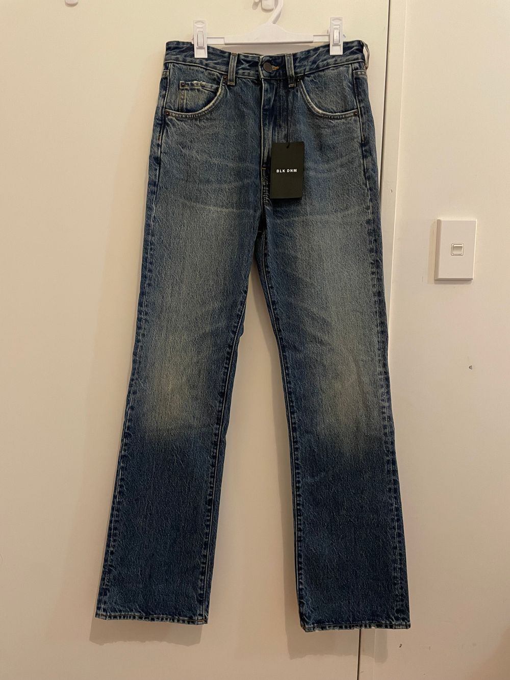 BLK DNM blue jeans 77