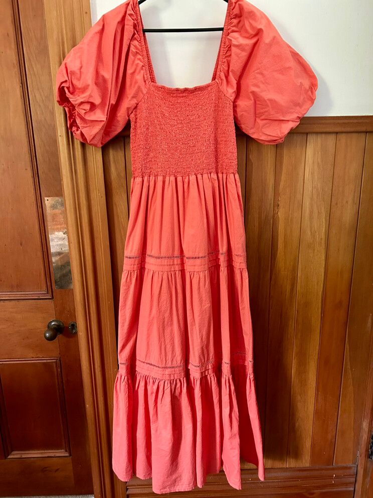 Flo and Frankie (Ivy and Jack) Coral Maxi Dress