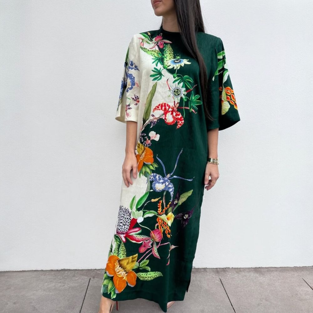 almais - Alemais Aggie Midi Dress Size 12 on Designer Wardrobe