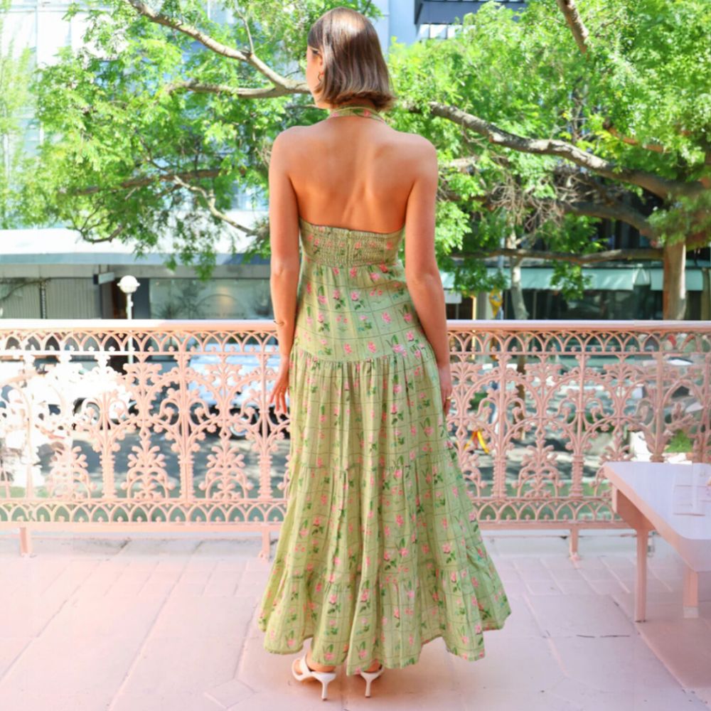 sachin and babi light blue dress Buy Forever New Red Willow Petite Halter Neck Wrap Maxi Dress from Next  Argentina