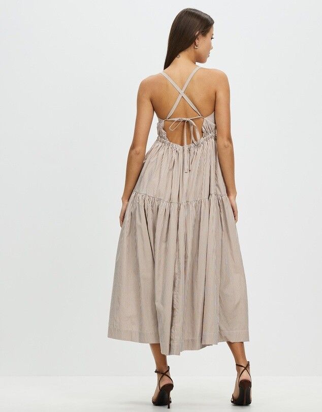 elka collective brown dress Elka Collective Ines Dress