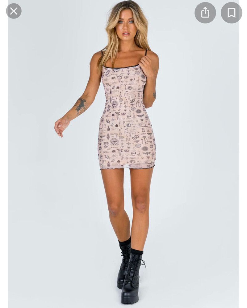 open lace back dress I Guess So Mini Dress Black Polka Dot
