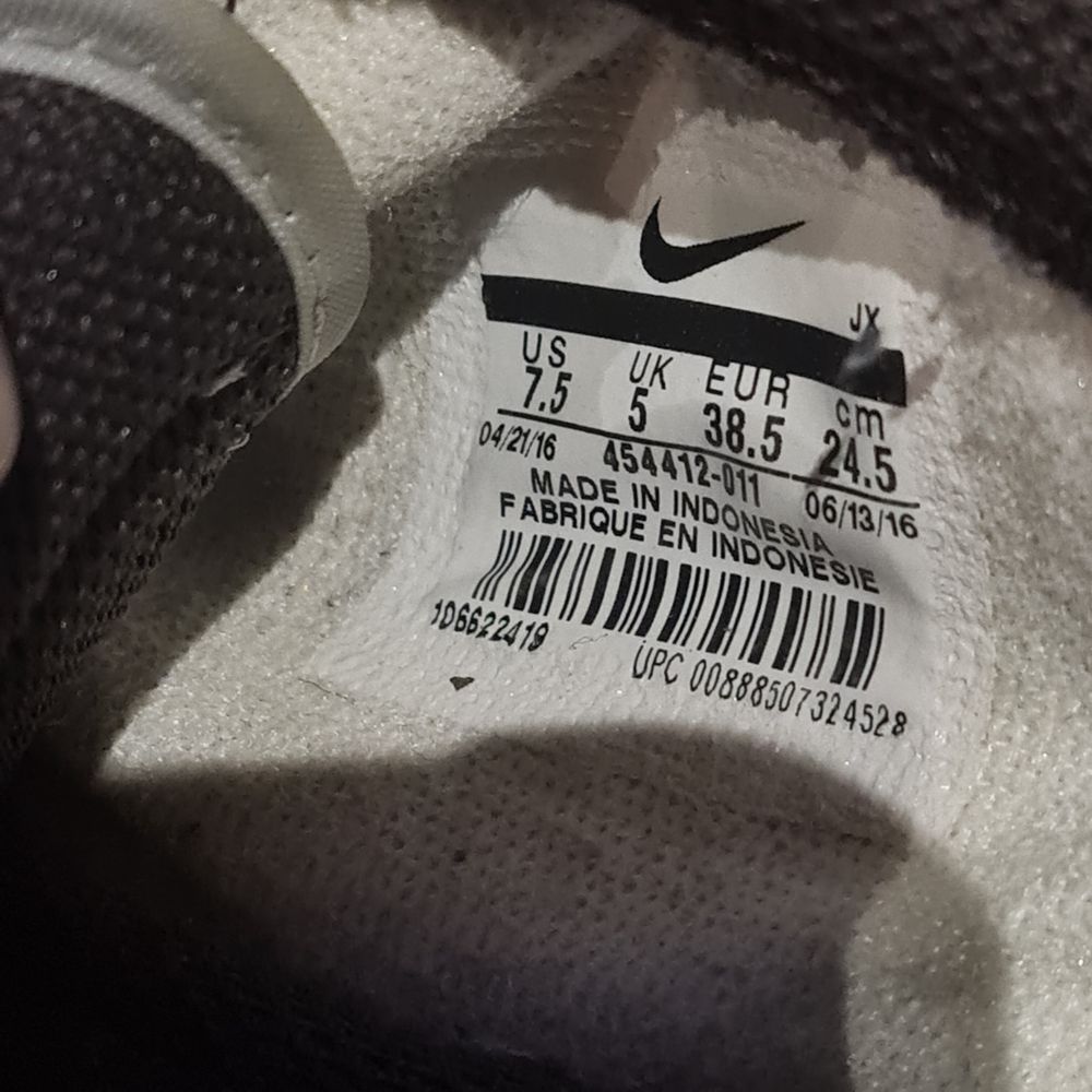 Nike Grey Sneakers Size US 7.5