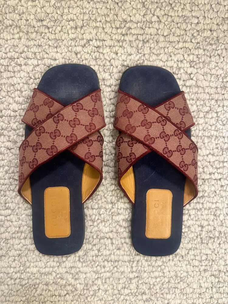 Gucci mens slides - Size 9