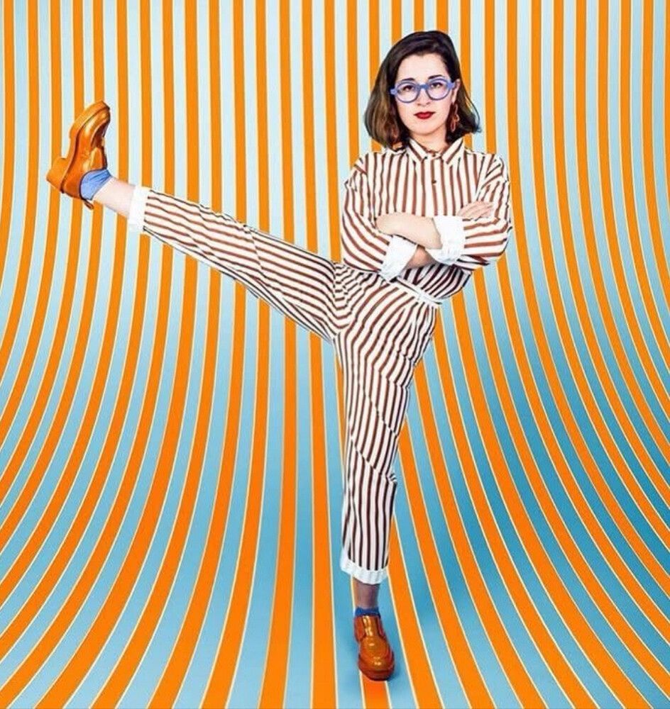 Client Liaison Striped Pants