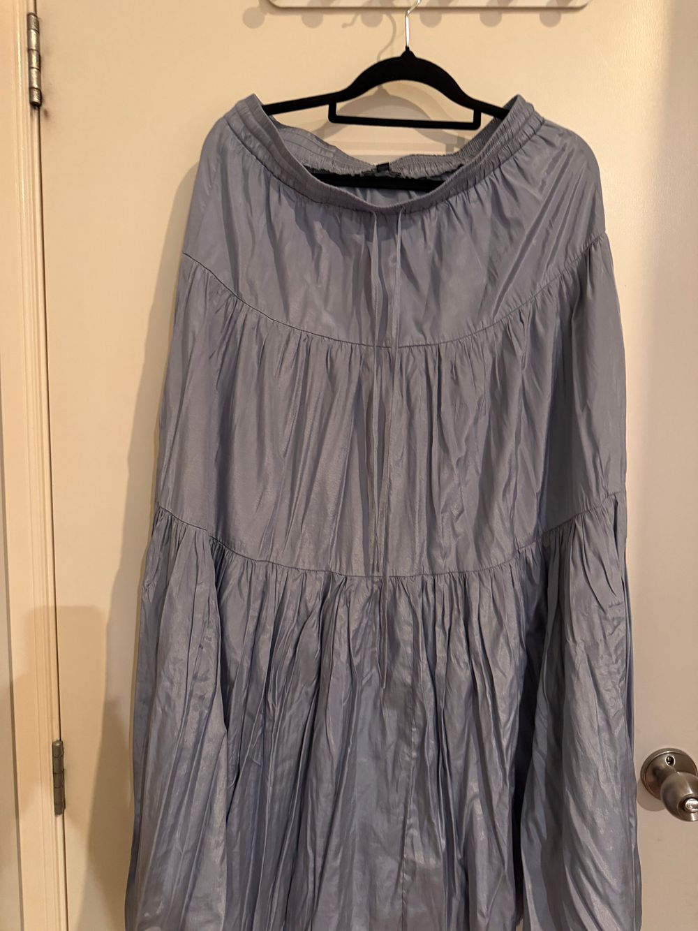 Among The Brave Blue Maxi Skirt