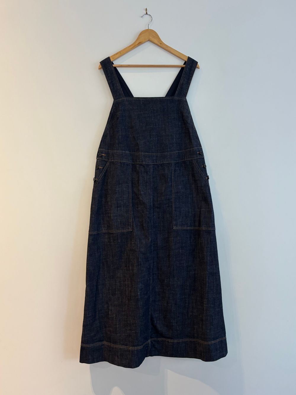 toast denim apron dress Apron skirt