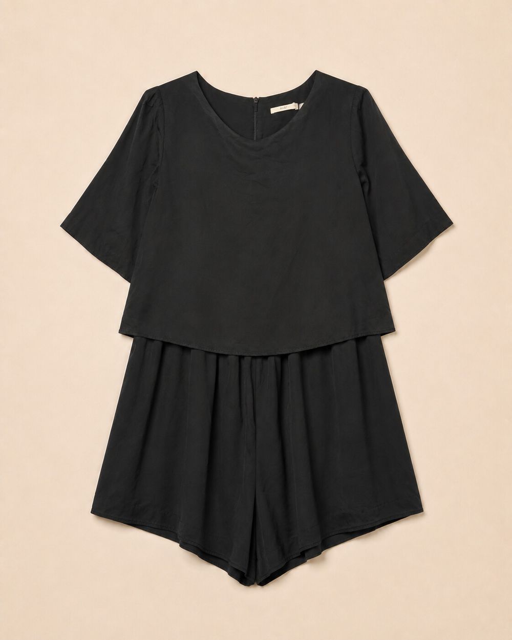 Ruby Silk Playsuit