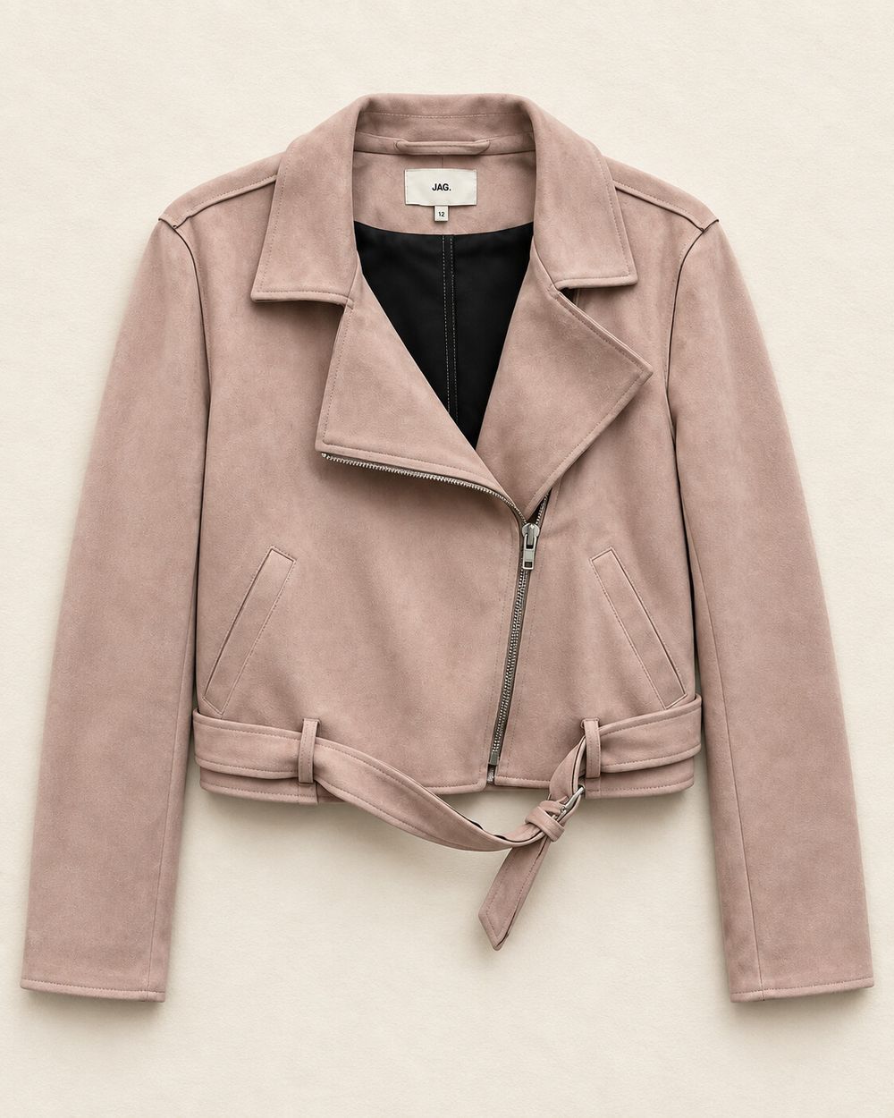 JAG PU Leather Long-Sleeve Jacket