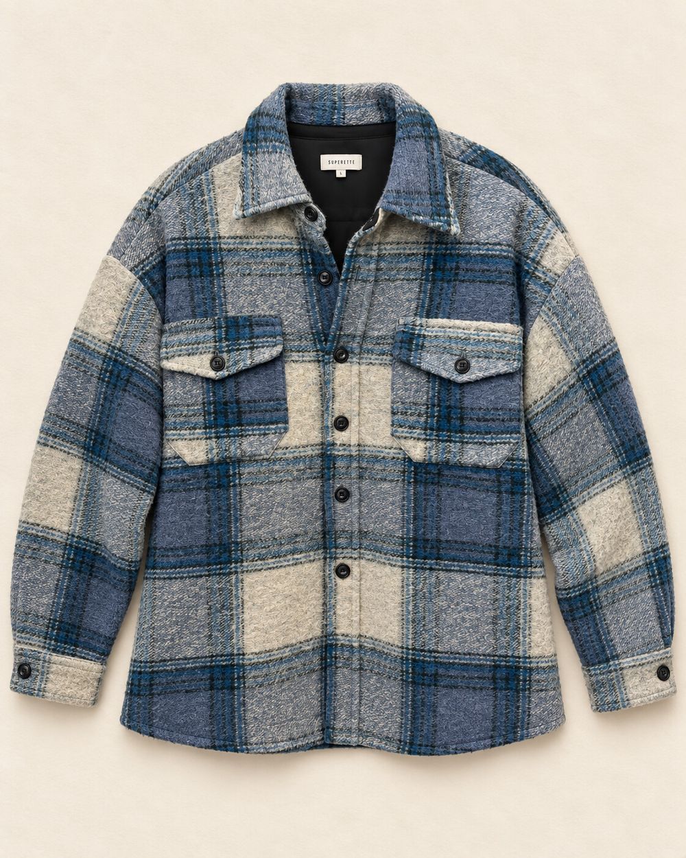 Superette Wool Blend Shirt Jacket